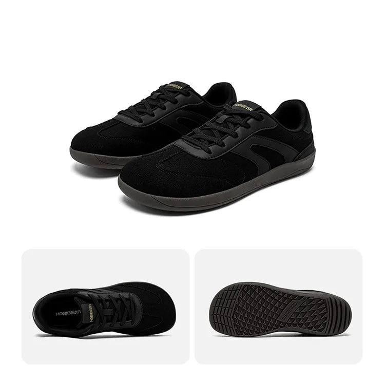 Barefoot Wide Toe Sneakers Unisex Zero Drop Minimalist Canvas Shoes Non Slip Lace Up Walking Sneaker