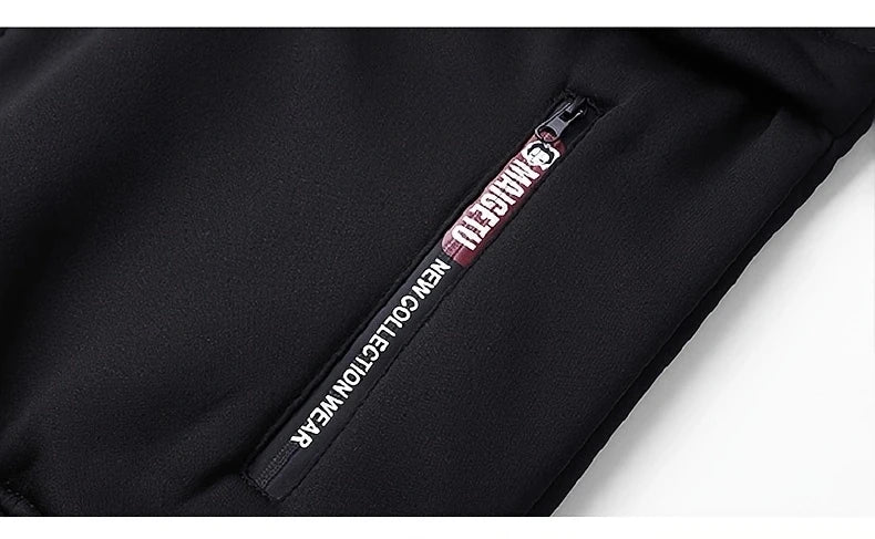 Winter Lambswool Zipper Hoodies Thicken Warm Jackets Long Sleeve Sweatshirts Casual Sports Fleece Black Coats Hooded Men Coat To