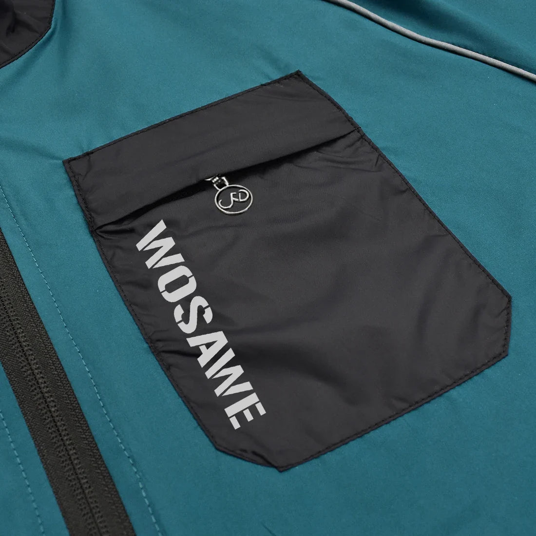 Windproof Cycling Jacket MTB Bike Jersey Outdoor Sport Cycling Windbreaker Rainproof Reflective Bike Clothing Navy Blue