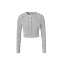 SS2026 Women's Dress Striped Cardigan and Dress Soft Three Color Options Fashionable Women's Outfit