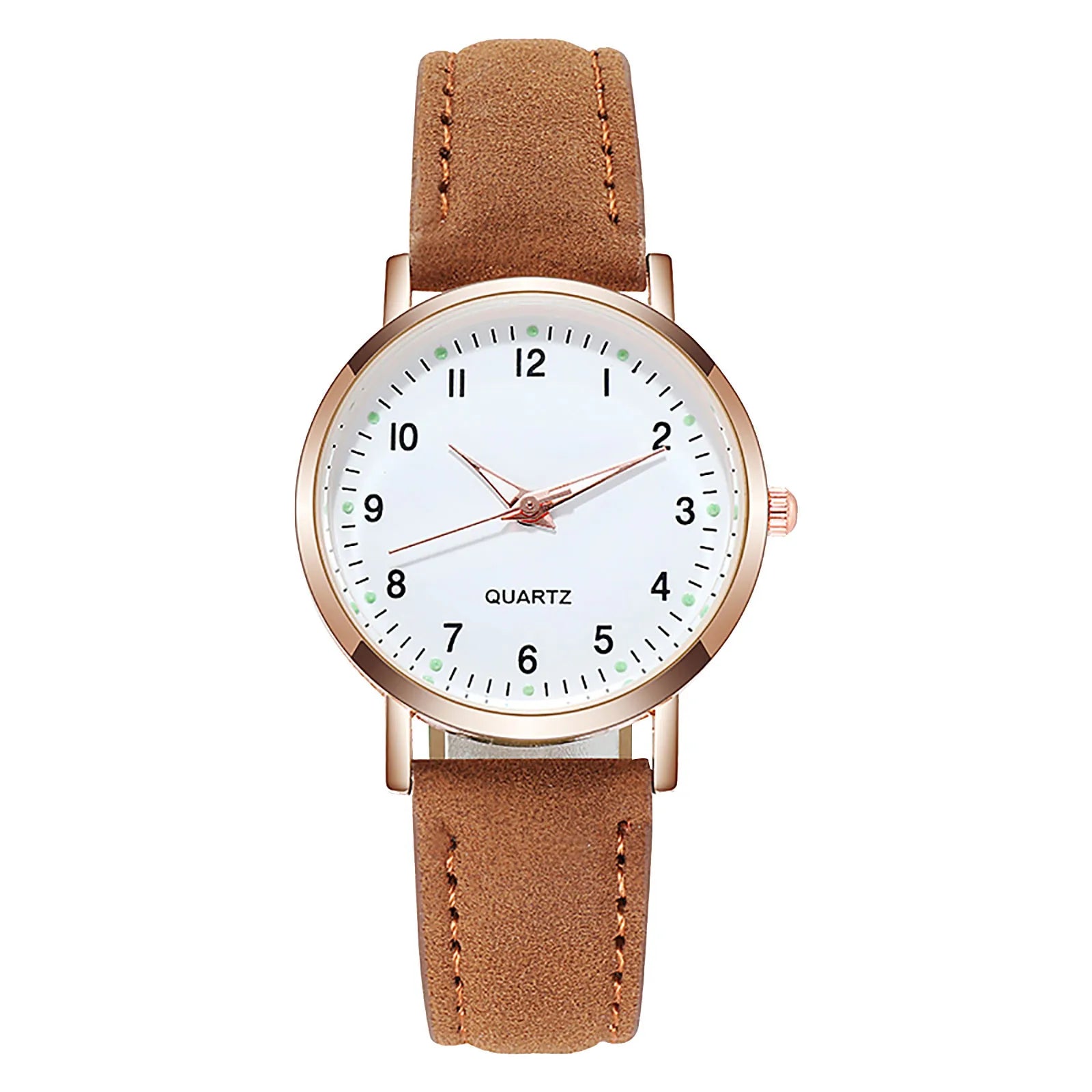 Fashion Watch For Women Leather Belt Watches Ladies Luxury Analog Quartz Luminous Wristwatch Clock Relogio Feminino