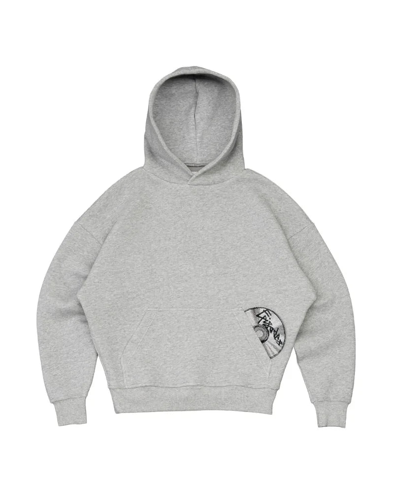 European and American personalized embroidered sweatshirt and trousers suit long sleeve pullover hooded retro street jacket