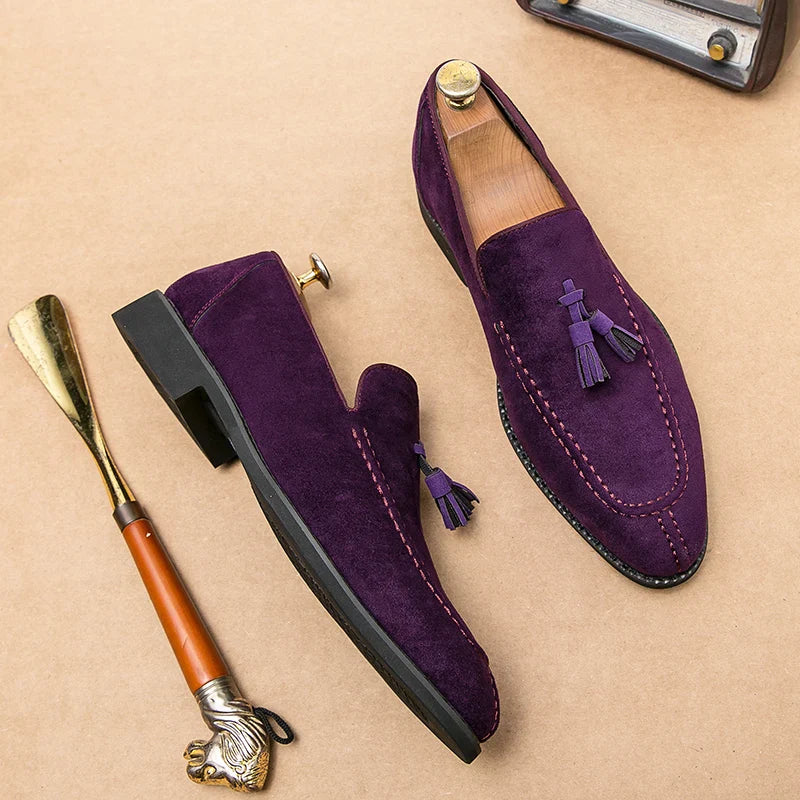 Men's Brand Suede Leather Shoes