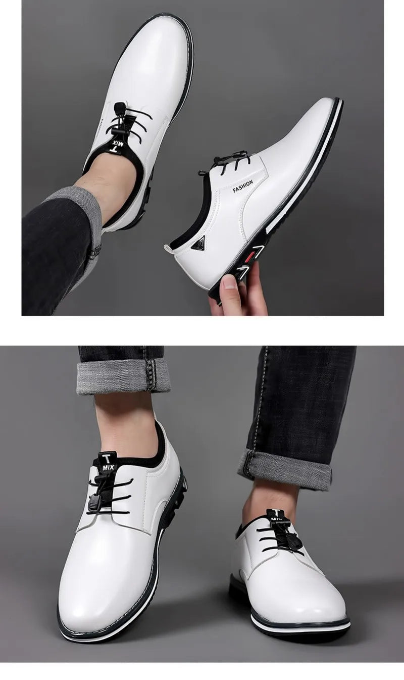 Oxfords Leather Shoes Men Luxury Big Size 50 51 52 53 Men Dress Shoes Business Party Wedding Office Work Shoe 2026 Men Loafers