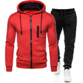 Casual Tracksuit Men Hooded Sweatshirt Outfit Spring Autumn Mens Sets Sportswear 2020 Male Hoodie+Pants 2PCS Jogging Sports Suit