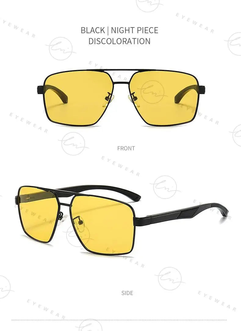 Outdoor Sport Intelligent Photochromic Sunglasses Polarized Man Night Vision Glasses Woman Anti-Glare Driving Goggle Unisex