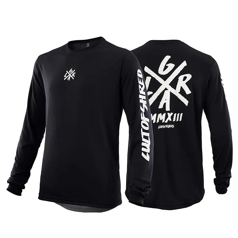 Loose Riders Men's Mountain Bike MTB Shirts Motocross Downhill Enduro BMX Racing MX Jerseys Ciclismo Bike Clothing Custom