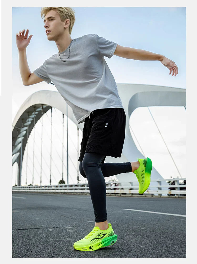 2025 Men's Sports Shoes Carbon Board 6.0 Racing Marathon Stable Rebound Wear-resistant Men's Running Shoes Training Jogging Shoe