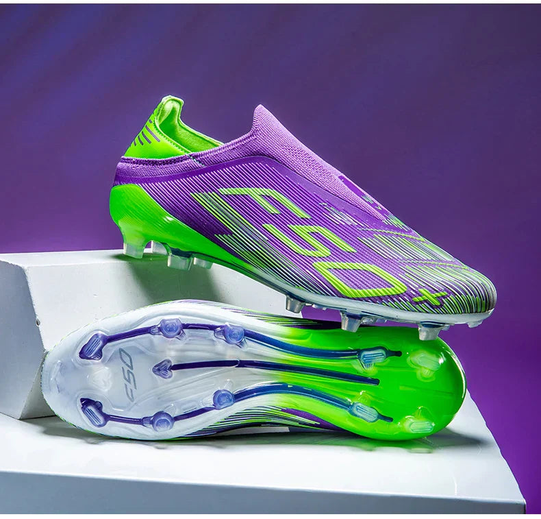New Men's Soccer Shoes Grass Ultralight Sport Comfortable Indoor Cleats Non Slip Fg Turf Futsal Adult Non-Slip Football Boots