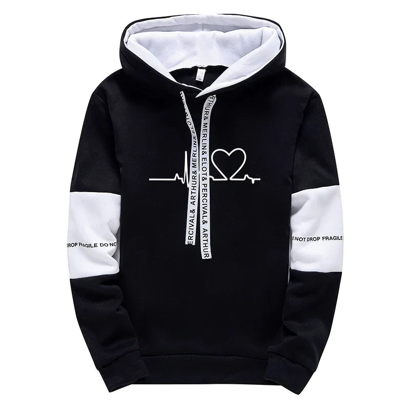 Hoodies Sportswear Sweatshirts for Men Comfortable Autumn Winter Sports Casual Fashion Versatile Sweatpants Daily Dressing Men's
