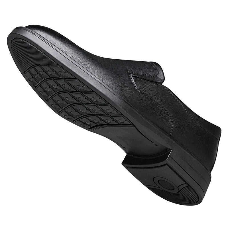 Classic Men's Genuine Leather Loafers Slip-On Flats Business Formal Dress Shoes for Wedding Party Casual Shoes Driving Footwear