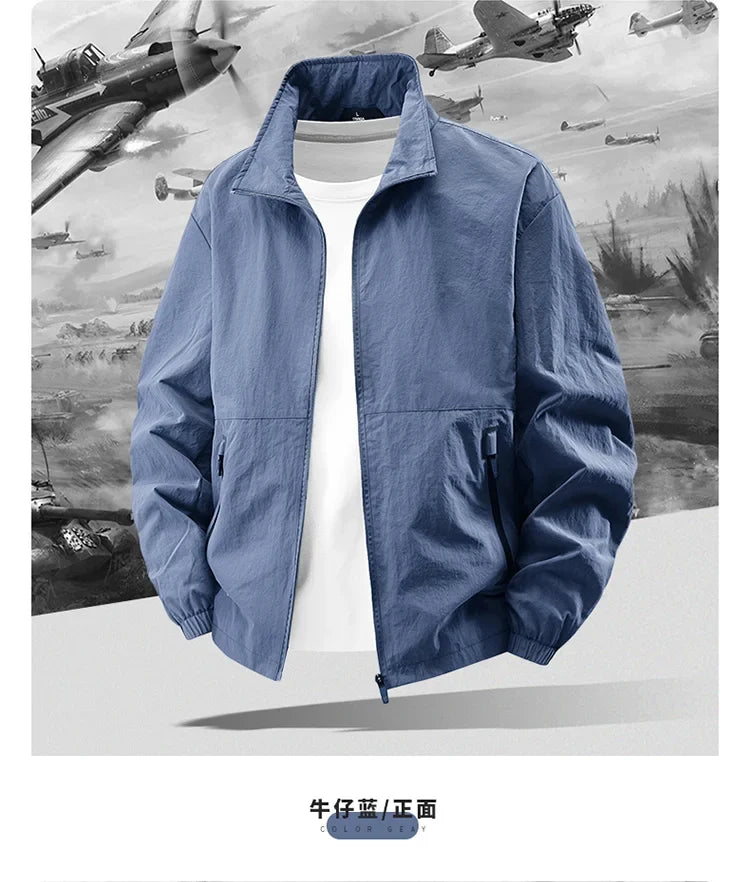8XL Men Outdoor Jacket Autumn Winter Jacket Hiking Camping Windbreaker Plus Size Spring Oversized Outwear Hooded Coat