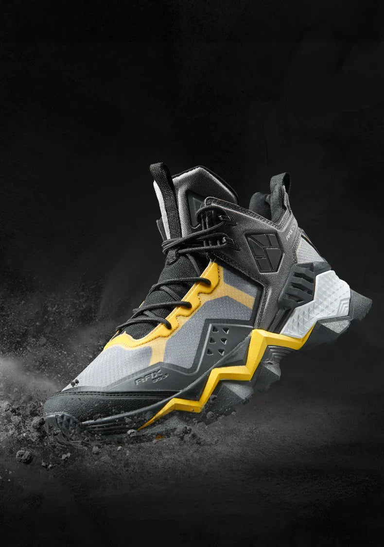 Men  Waterproof Hiking Shoes Breathable Hiking Boots Outdoor Trekking Boots Sports Sneakers Tactical Shoes