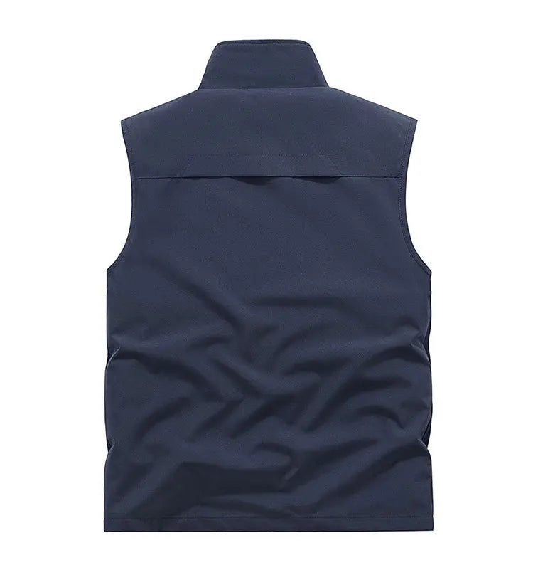 2024 Outdoor Casual Vest For Men Large Pocket Fashion Coat High Quality Design Hot Street Wear Vest For Men