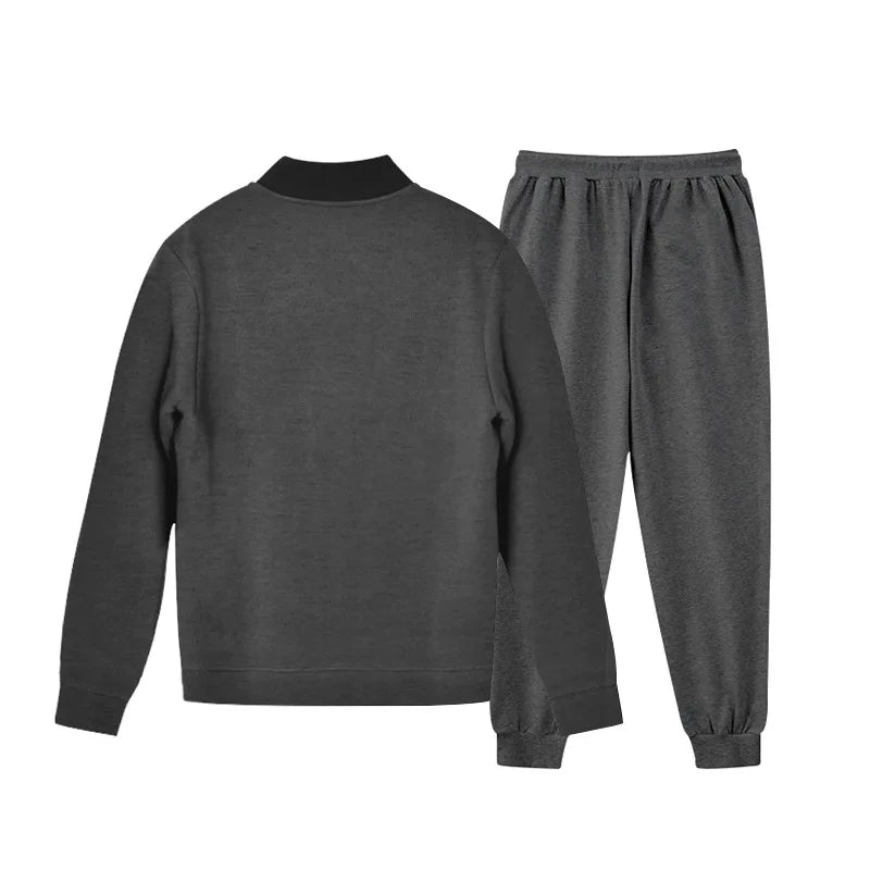 2025 Men's Fitness Sports Style Outdoor Casual Zipper Set In Stock