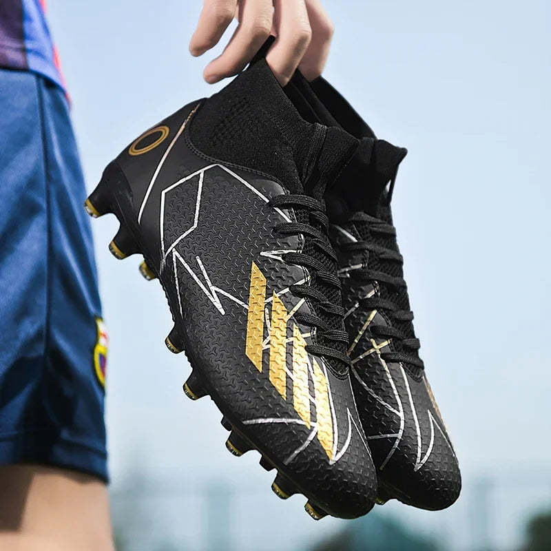 New Professional Football Boots Match Sport Sneakers Unisex Soccer Shoes Outdoor Non-slip Drop Shipping Training Sport Futsal