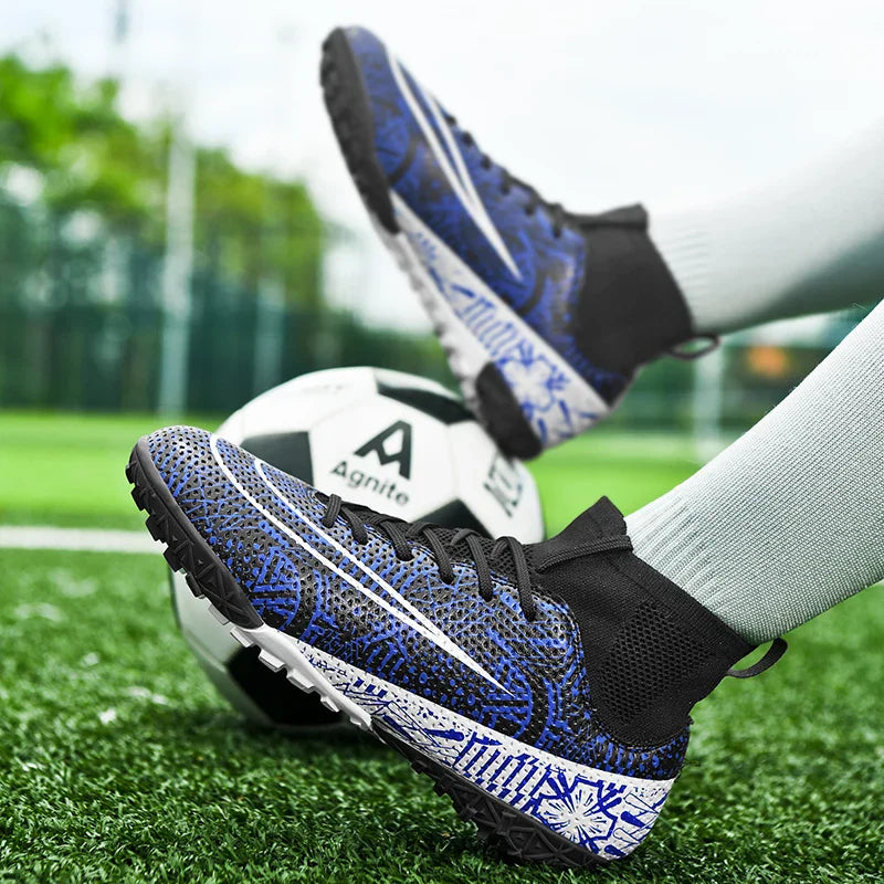 New Men Women Professional Soccer Shoes Unisex Futsal High-quality Football Boots Ultralight Hot Sale Cleats TF/FG Sneakers