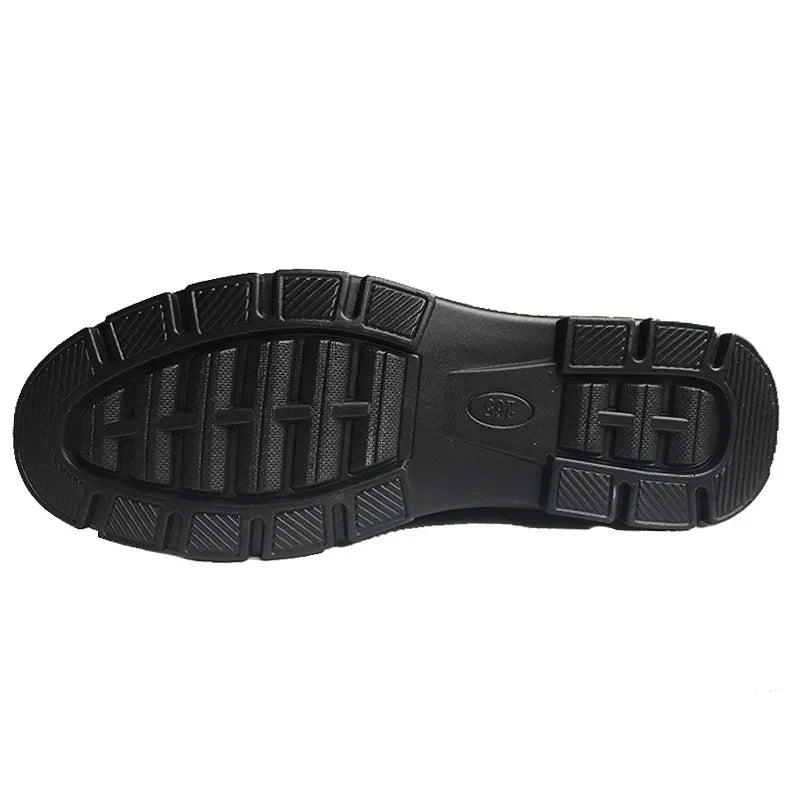 Genuine Leather Shoes Flat Mens Casual Shoes Cowhide Business Brand Male Footwear Soft Comfortable Black