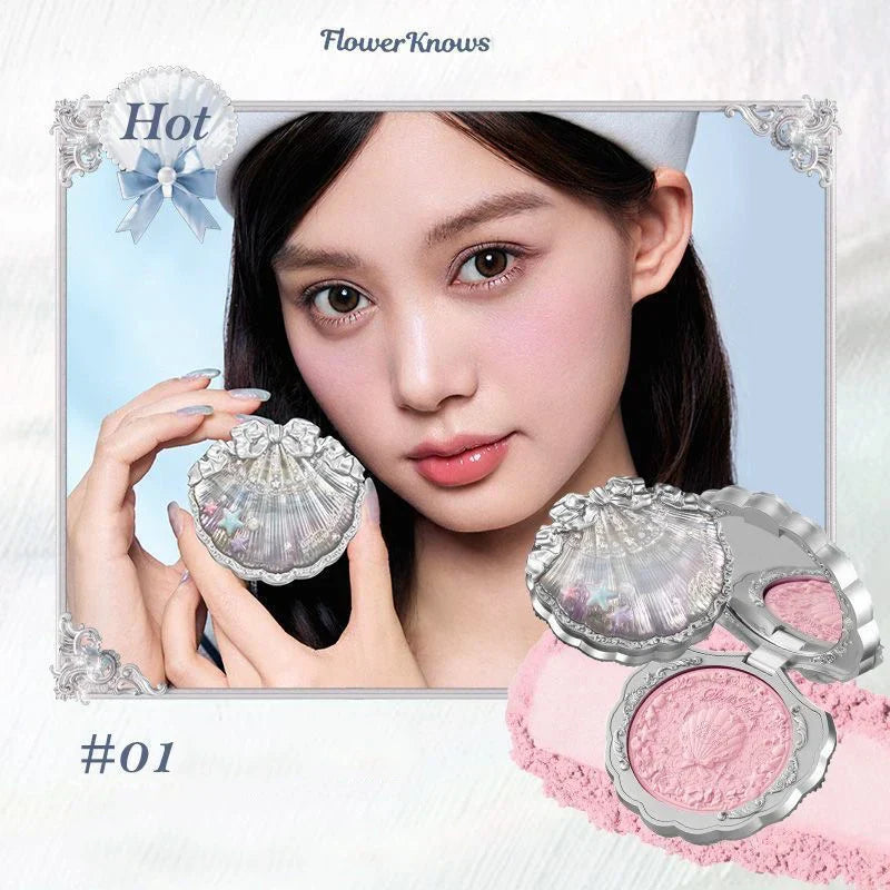 Makeup Set Swan Ballet Concealer Palette Embossed Blusher Shine Lipstick Kit With Bag THE SWEETIE BEAR Bunny Garden