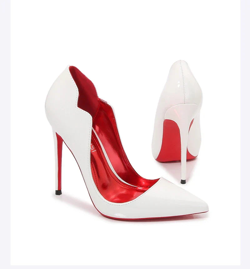 European And American Nightclubs Dressing Dance High Heels Women's Thin Heels Black Bed Pointed Toe French Single Shoes Women