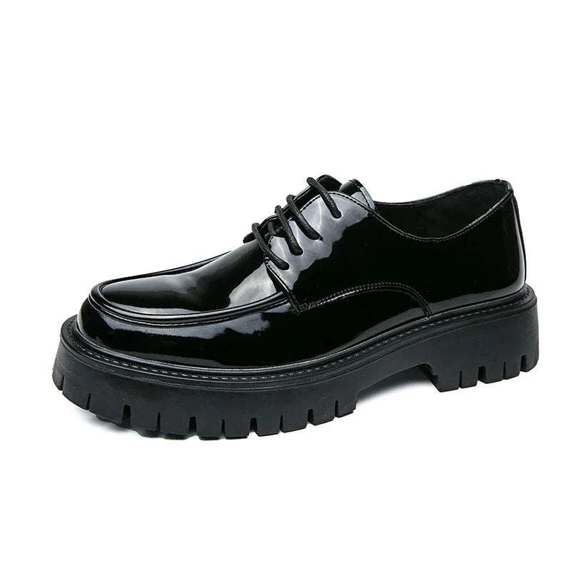Men’s Formal Lace-Up Dress Shoes – Classic Leather Oxford Style | Sizes 40–47