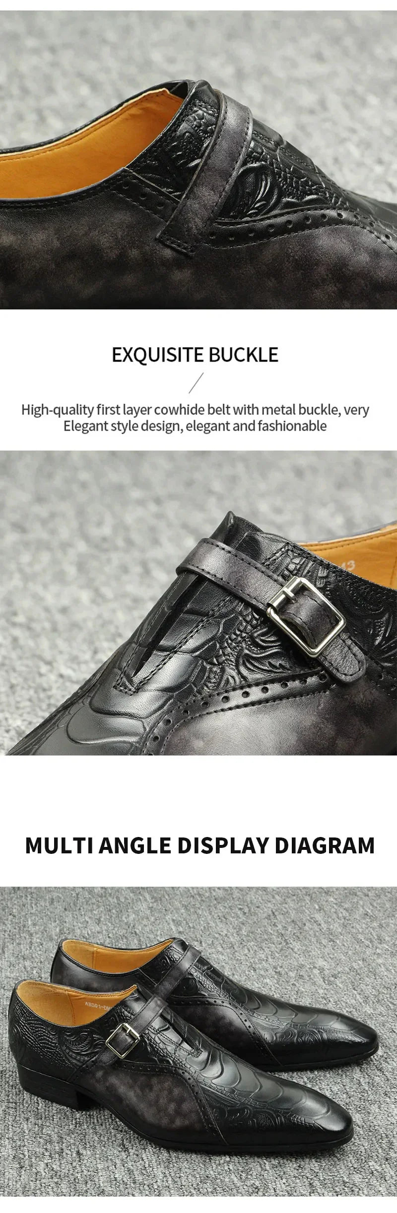 Men's Genuine Leather Loafers Soft & Comfortable Formal Shoes for Office, Wedding, Party Spring & Summer Dress Shoes | Hot Sale