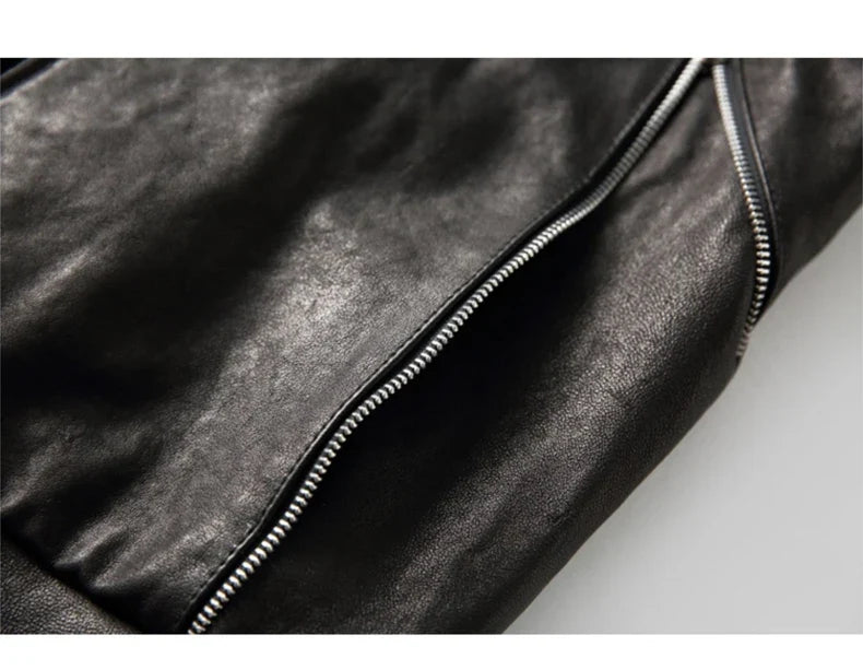Spring Autumn Luxury Elegant Cool Black Pu Leather Vest for Men with Hood Zipper Sleeveless Jacket Men Clothing 2023