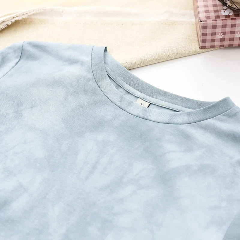 Original Casual 94% Cotton Summer Women's Dresses Solid Short Sleeve Spilt Long Midi Dress Fashion Sundress Female Clothing