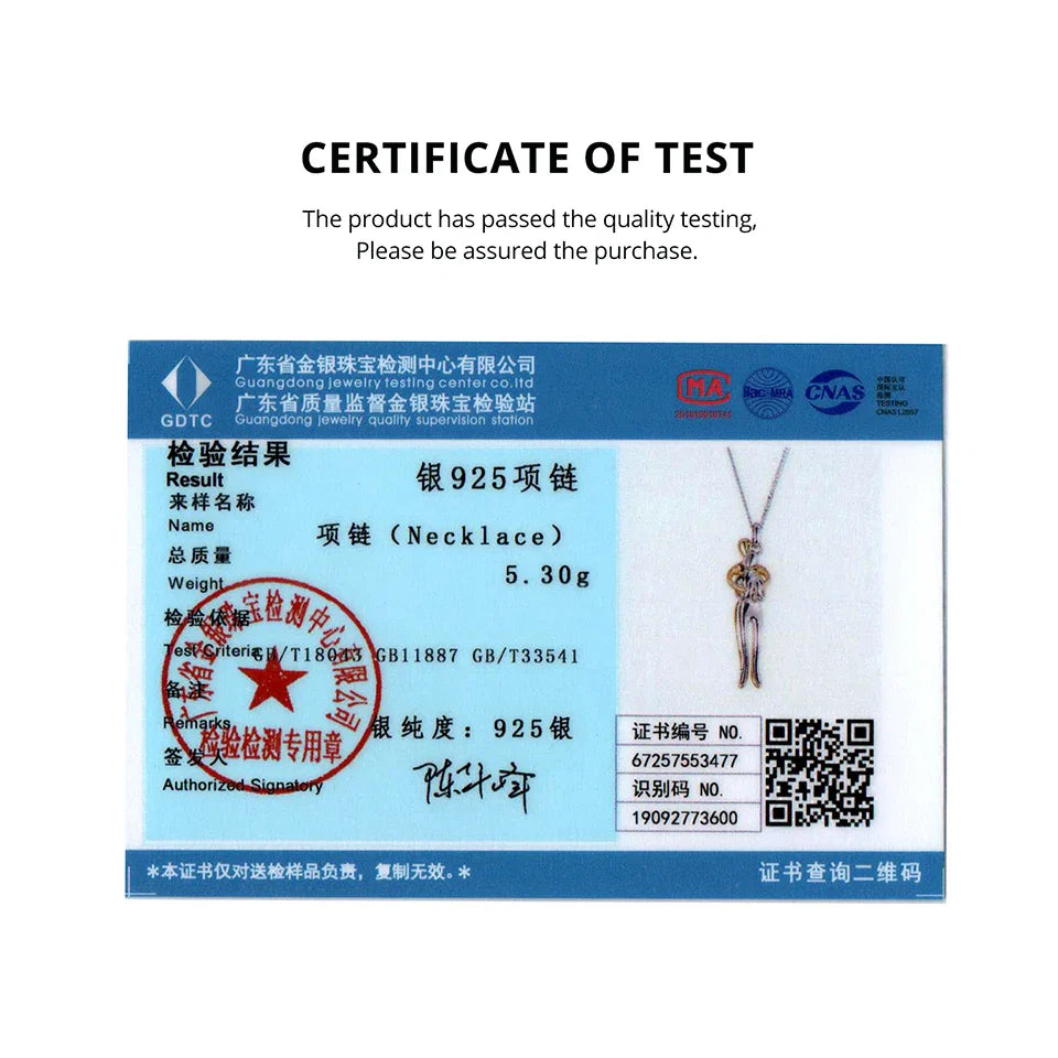 925 Sterling Silver Two-tones Hug Necklace, Detachable Sweet Love Pendant with O-chain for Women Men DIY Couple Necklaces