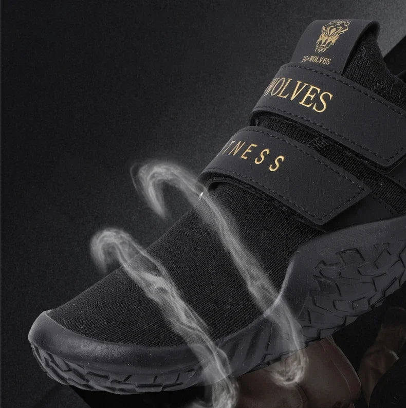 Deadlift Shoes Weight Lifting Shoes for Men Women Weightlifting Squat Shoes Fitness Cross-Trainer Barefoot Gym Training Sneakers