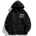 Autumn Winter Plus Size Jacket Men's Pocket Coats Loose Fashion Full Zip Hoodies Coat 5XL 6XL 7XL Fat Male Clothing 110-185KG