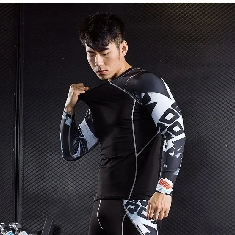 UV Protection Long Sleeve Swim Rashguard For Men Swimsuit Quick Dry Surf Driving Mens Sublimation T Shirt Gym Tops