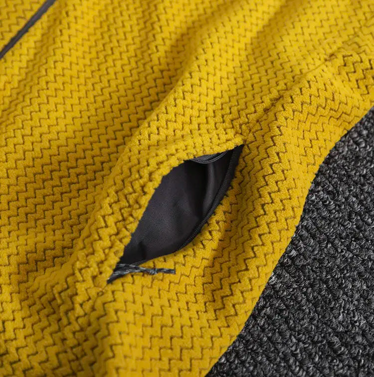 2026 Outdoor Men's and Women's Leisure Sports Fishing Travel Trend Mountain Grab Velvet Hooded Wavy Camping All-match Jacket