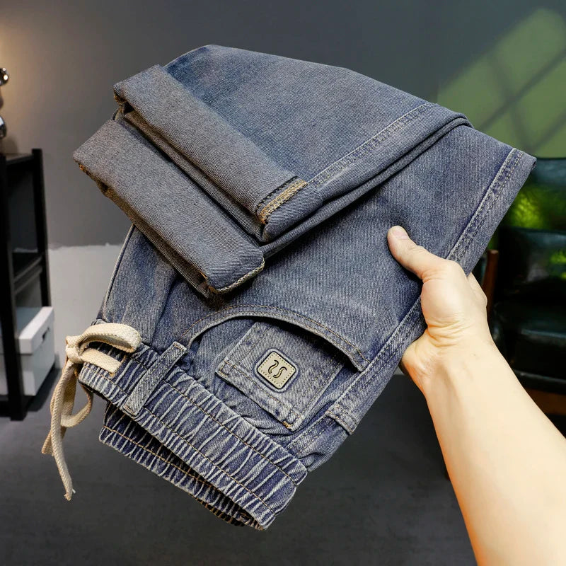Men's Loose Straight Leg Jeans 2026 New Style Casual Comfortable Men's Denim Trousers Fashionable Male Fashion