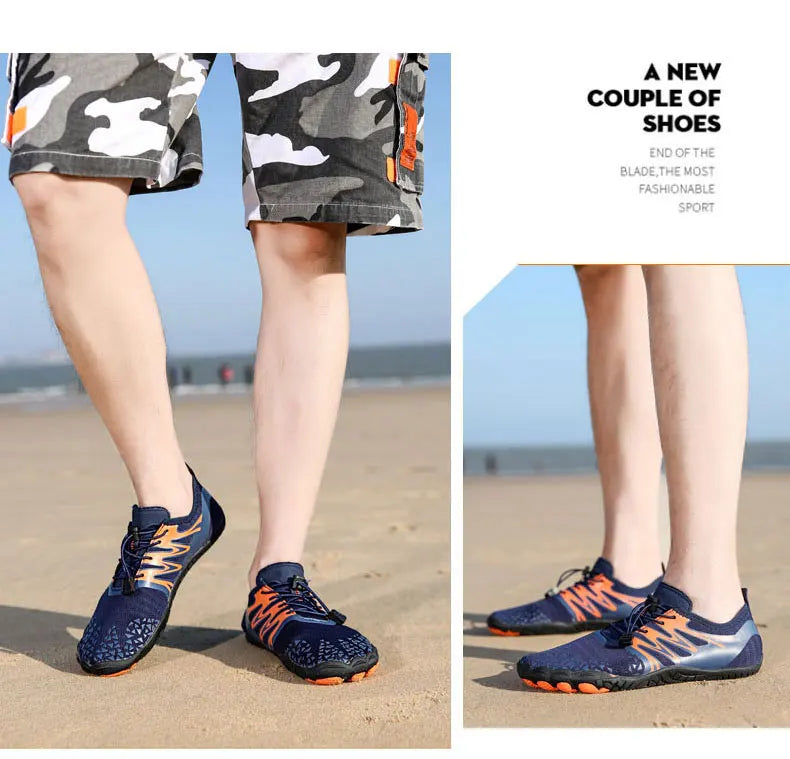 Men Women Barefoot Outdoor Sports Aqua Shoes Quick-dry Beach Swimming Fitness Wading Hiking Cycling Water Sneakers shoes