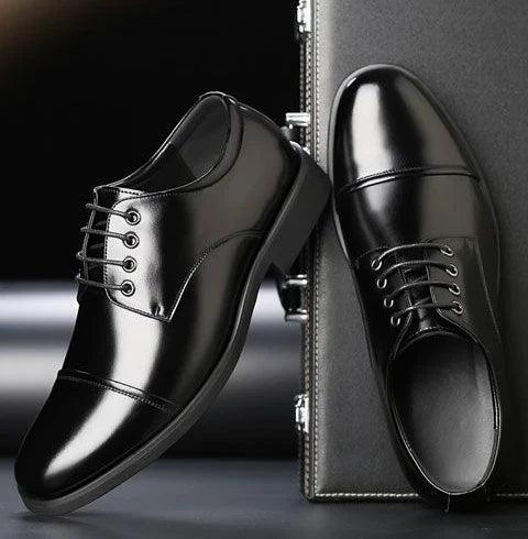 Round Toe Lace Up Business Social Shoe for Men Casual High Quality Fashion 2025 Style New Spring Autumn Dress Loafers Shoes Man