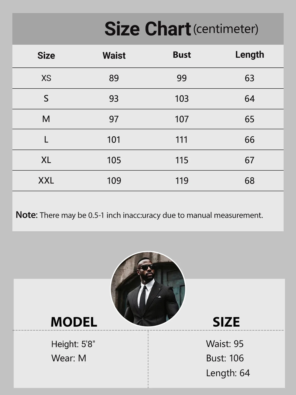 Men's 2-Piece Double Breasted Suit Set - Peak Lapel Striped Tuxedo Jacket & Pants, Formal Business Wedding Prom Attire