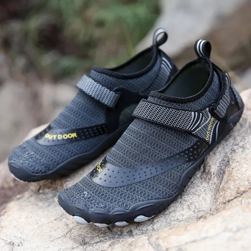 Unisex  Aqua Shoes Quick Dry Beach Shoes Men Breathable Sneakers Barefoot Upstream Water Shoes Women Swimming Sport Shoe