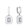 Cut 5*3mm Moissanite Earrings for Women 100% 925 Sterling Silver Top Quality Stud Earrings Sparkling Wedding