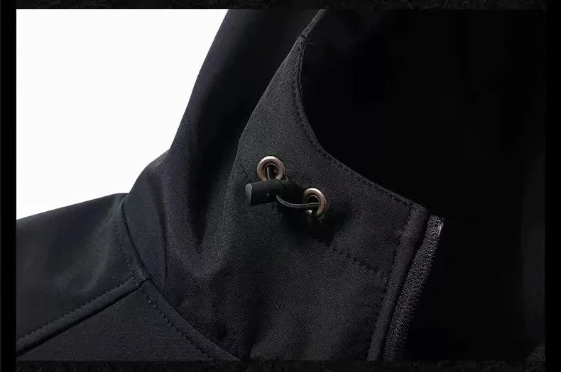 Tactical Military Men Winter Autumn Fleece Waterproof Jackets Sports Hiking Camping Climbing Outdoor Hooded Coat Hunting Combat