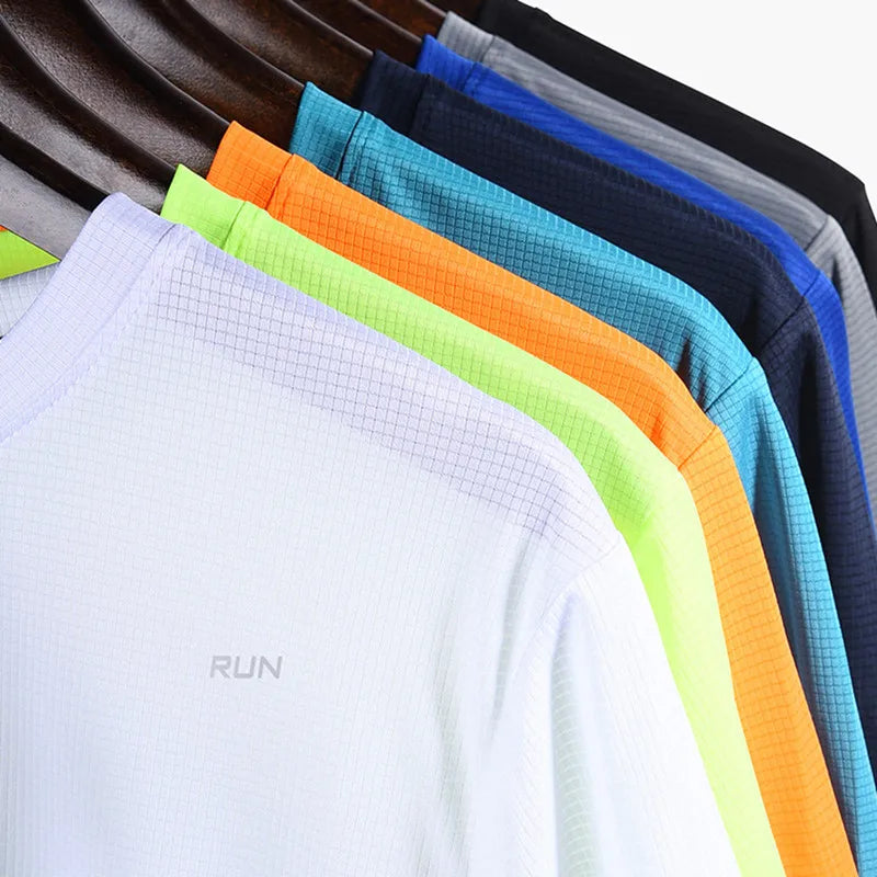 Men Women Quick Dry Long Sleeve Sport T Shirt Gym Jerseys Fitness Shirt Trainer Running T-Shirt Teenager Breathable Sportswears