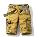 Daily Wear Street Fashion 5 Inch Shorts Men's Summer Casual Multi Pocket Cargo Shorts Loose Straight Breathable Outdoor Sports