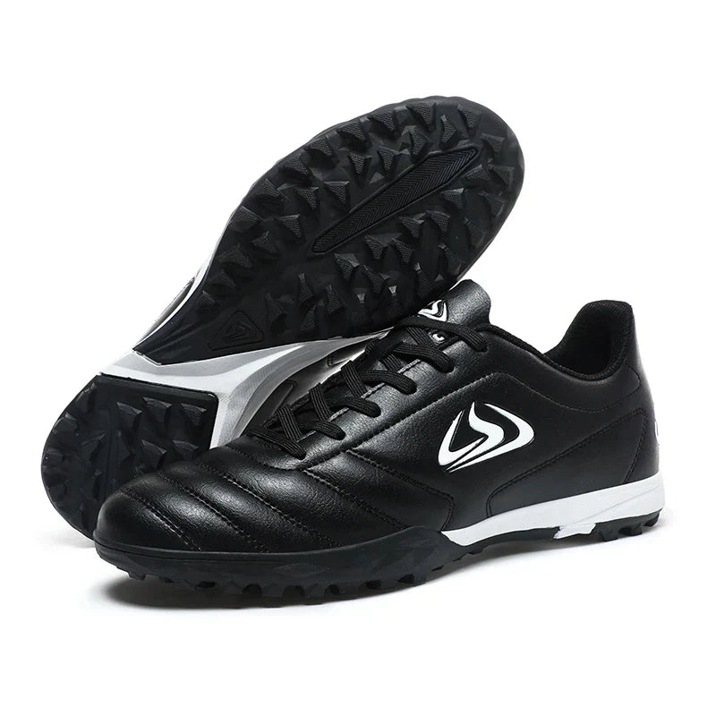 New Unisex Large Size Adult Training Game Sneakers Indoor Outdoor Lawn Youth Student Sport Soccer Shoes 39-45#