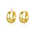 Real 925 Sterling Silve Fashion Inside Diameter 6 7 8 9 10mm Hoop Earrings For Women Men Personality Jewelry DG0132