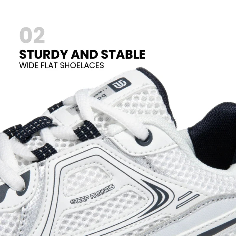 Women Sports Shoes Outdoor Lightweight Breathable Jogging Sneakers Female Casual Mesh Anti-slip Lace Up Running Shoes