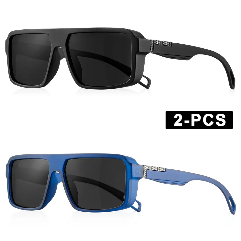 Classic Square Polarized Sunglasses for Men Women Fashion Sports Sunglasses Male Vintage Outdoor Driving Fishing Shades