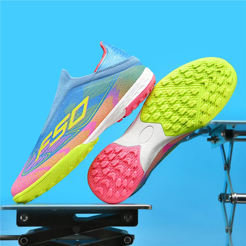 Men Society Soccer Shoes Cleats FG/TF Professional Original Women Football Boots Grass Indoor Training Unisex Non Slip Sneaker