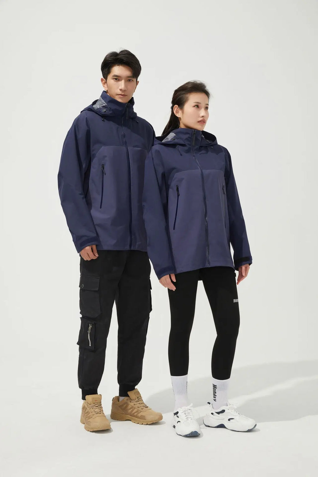 2026 Outdoor Men's and Women's, Fashionable, Windproof and Waterproof, Mountaineering, Breathable, Travel, Camping, Windbreaker