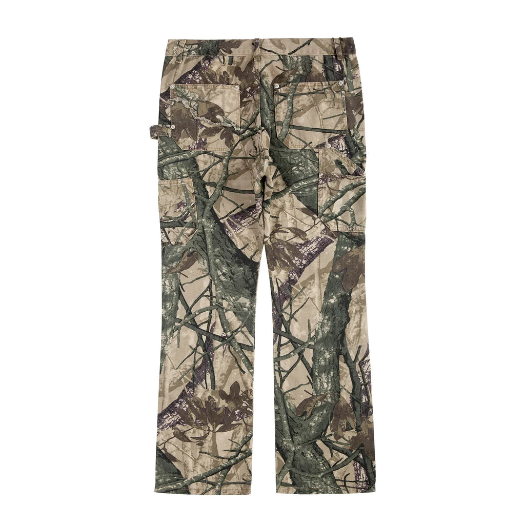 High Street Leaf Camouflage Logging Pants for Men