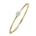 2ct Oval Cut Moissanite Bangles Elegant Women Diamond Solid s925 Silver GRA Certified Dainty Bracelet Fine Jewelry Gift
